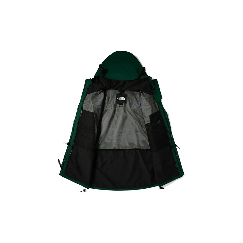THE NORTH FACE Mountain Waterproof And Breathable Windbreaker Jacket Unisex Green-2