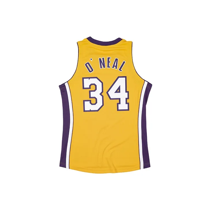 Mitchell Ness 'LA Lakers 00 Shaquille O'Neal' Authentic Jersey Vest Top-1