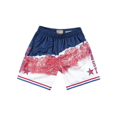 Mitchell Ness Basketball Shorts Men Red