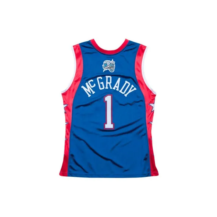 Mitchell & Ness Basketball Jersey Unisex Royal Blue-1