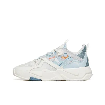 ANTA Life Collection Casual Shoes Men Low Top Ivory White/Illusion Blue/Wall Gray