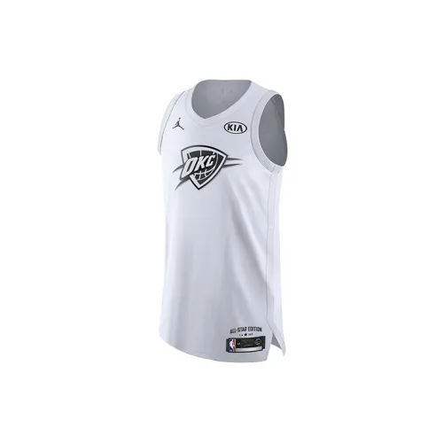 Jordan 2018 All-Star Basketball Jerseys Men White