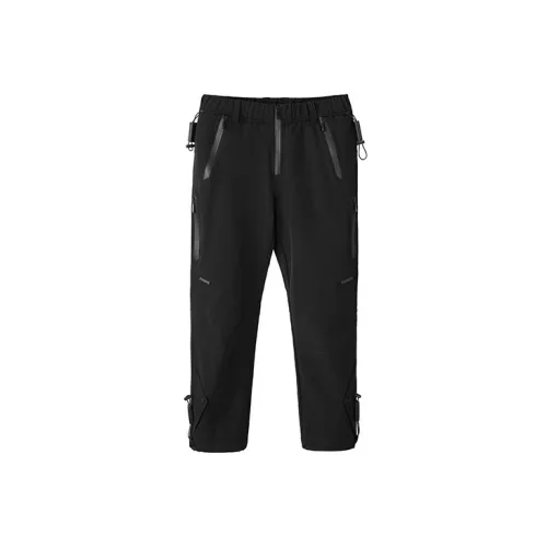 NORVINCY Windbreaker Pants Unisex Black