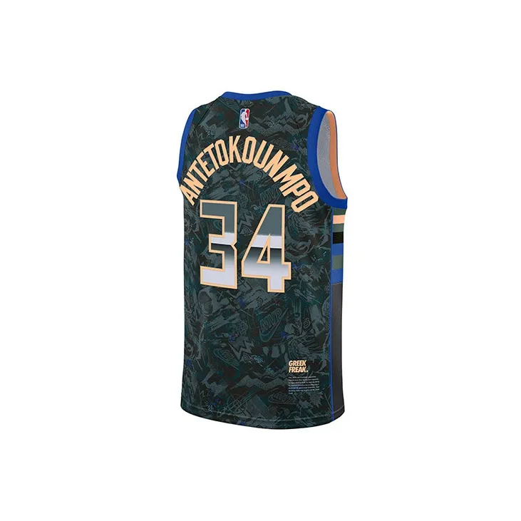 Nike Basketball Jerseys Men's Blue-1