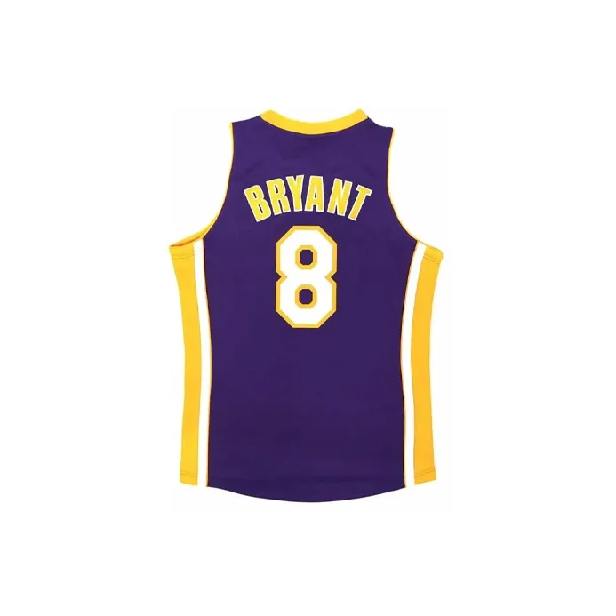 Mitchell & Ness Basketball Jersey Men's Purple-1