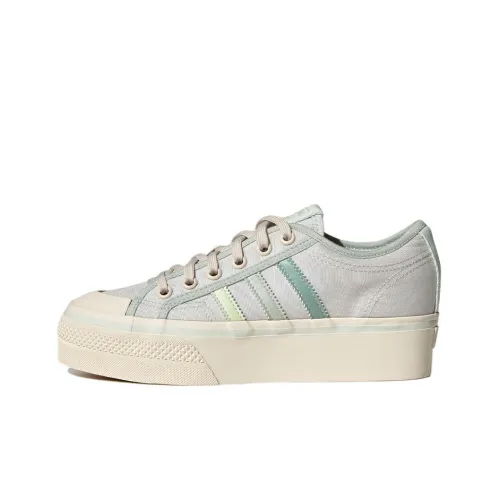 Adidas Nizza Platform Lo Parley Almost Lime Women's