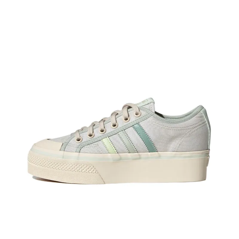 Adidas Nizza Platform Lo Parley Almost Lime Women's-0