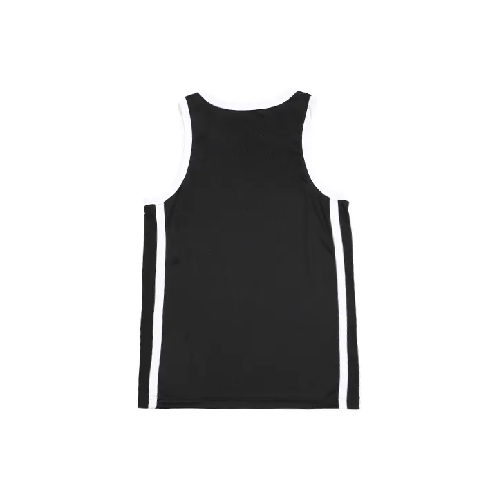 Jordan Basketball Jerseys Men's Black White-1