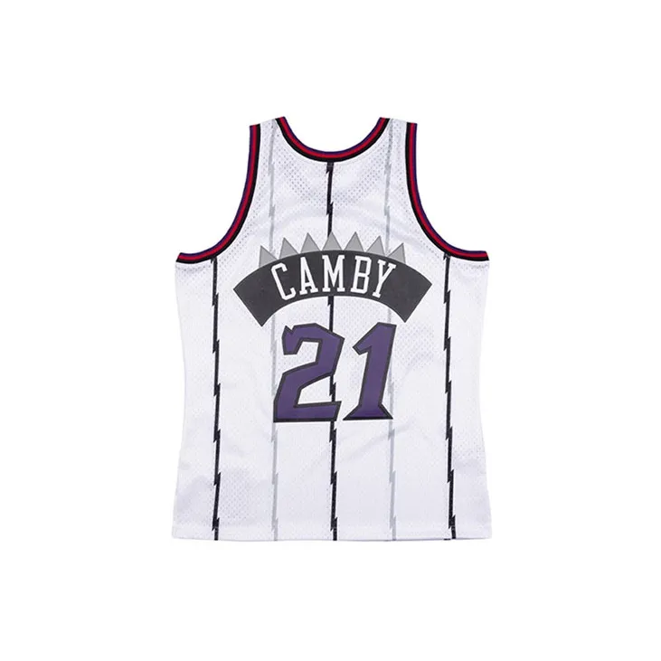 Mitchell Ness Basketball Jerseys Unisex White-1