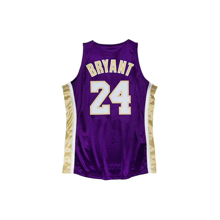 Mitchell & Ness Basketball Jerseys Men's Purple-1