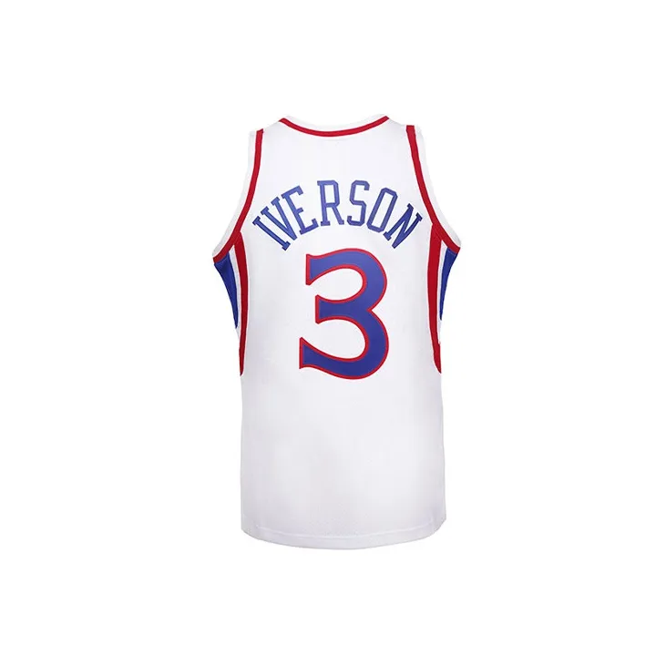 Mitchell & Ness Basketball Jerseys Unisex White-1