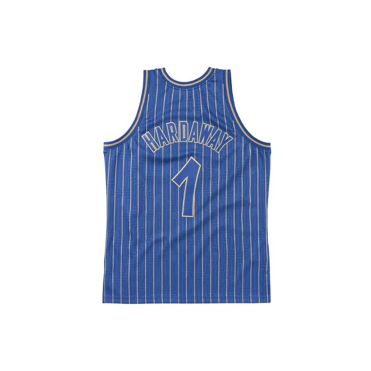 Mitchell Ness Basketball Jerseys Men Blue-1