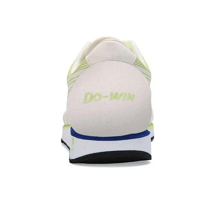DO WIN Cushioned Slip Resistant Abrasion Resistant Breathable Low Top Marathon Running Shoes Unisex White-2