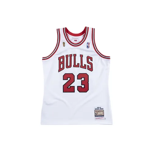 Mitchell Ness Basketball Jerseys Men White