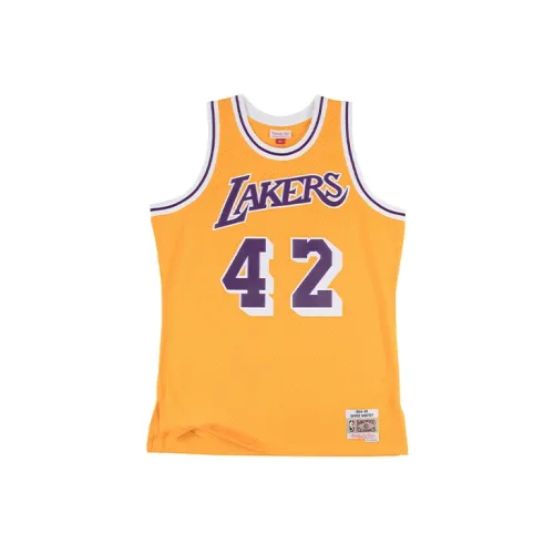 Mitchell Ness Basketball Jerseys Men Sunflower