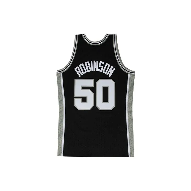 Mitchell & Ness San Antonio Spurs 1998 99 David Robinson Swingman Jersey-1