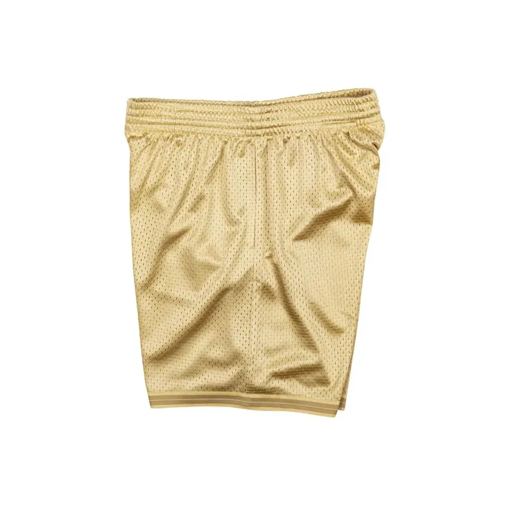 Mitchell Ness Basketball Shorts Men Gold-3