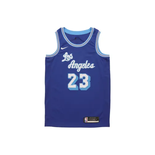 Nike NBA Los Angeles Lakers 2020 Lebron James Classic Edition Swingman Jersey Rush Blue