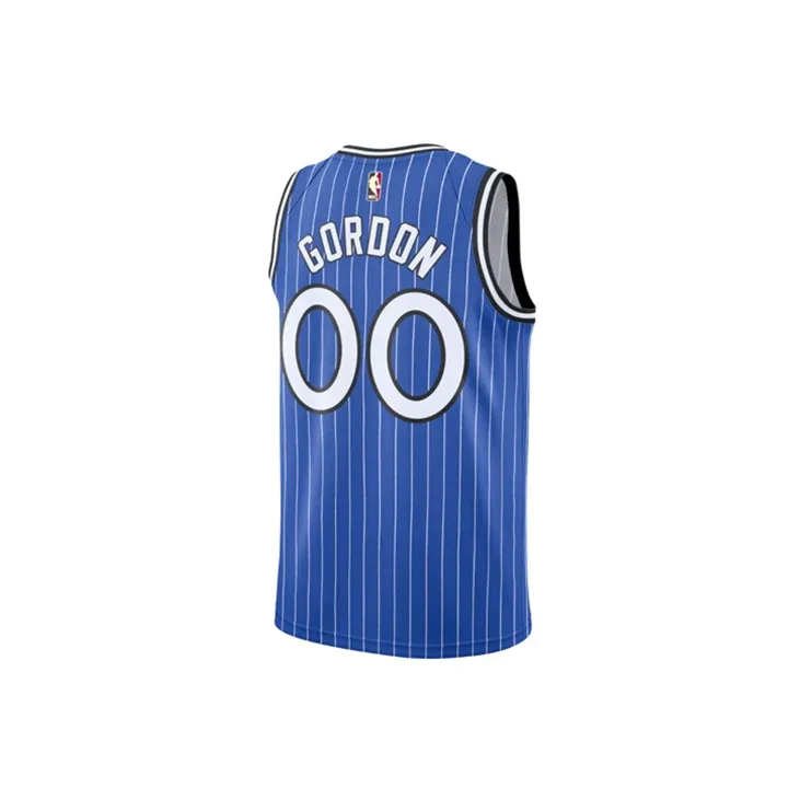 Nike Basketball Jerseys Fan Edition Magic Team Gordon Men's Blue-1