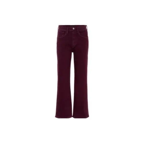 3X1 Jeans Women's Burgundy