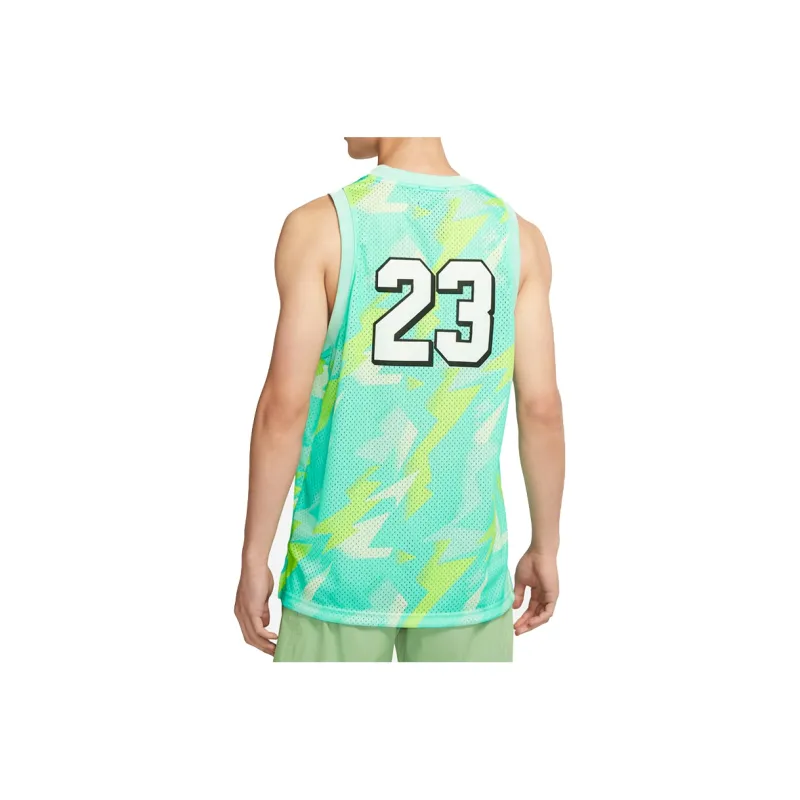 Jordan Basketball Jersey Men's Green-1
