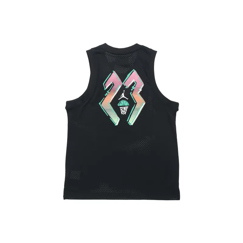 Jordan Basketball Jerseys Men's Black-1