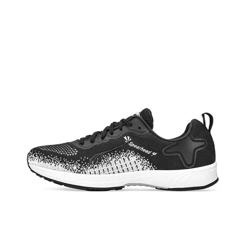 DO WIN Cushioned Slip Resistant Abrasion Resistant Breathable Low Top Casual Running Shoes Unisex Black-0