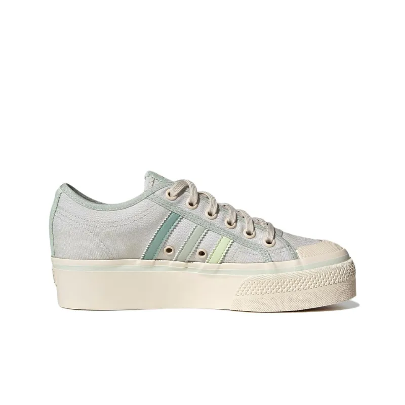 Adidas Nizza Platform Lo Parley Almost Lime Women's-1