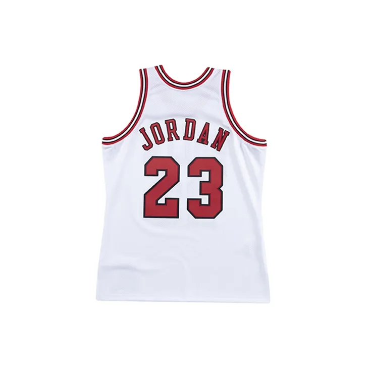 Mitchell & Ness Basketball Jersey Men's White-1