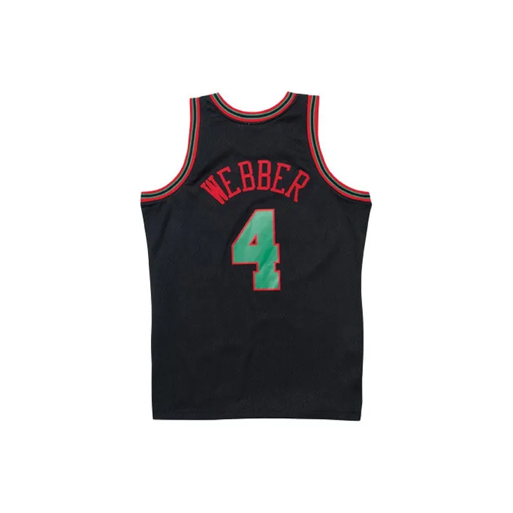 Mitchell Ness Basketball Jerseys Men Black-1