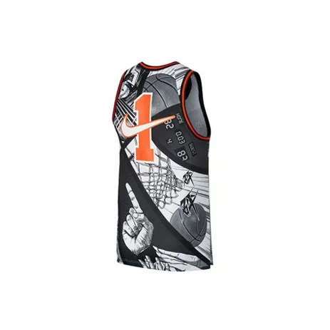 Nike Basketball Jerseys Men's Black-1