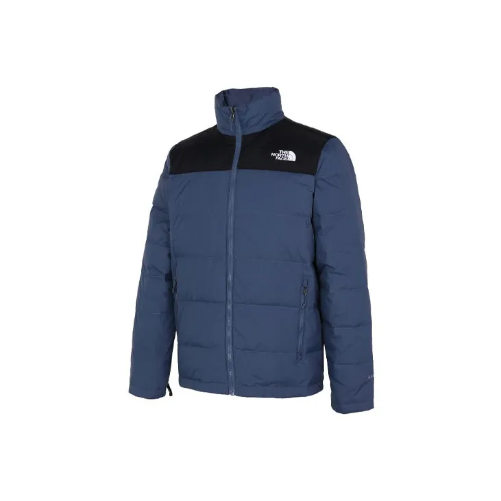 THE NORTH FACE Waterproof And Windproof To Keep Warm Windbreaker Jacket Men's Dark Blue-2