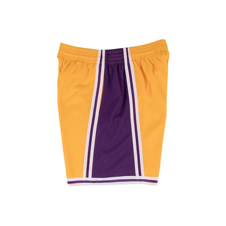 Mitchell & Ness Basketball Shorts Men's Yellow-2