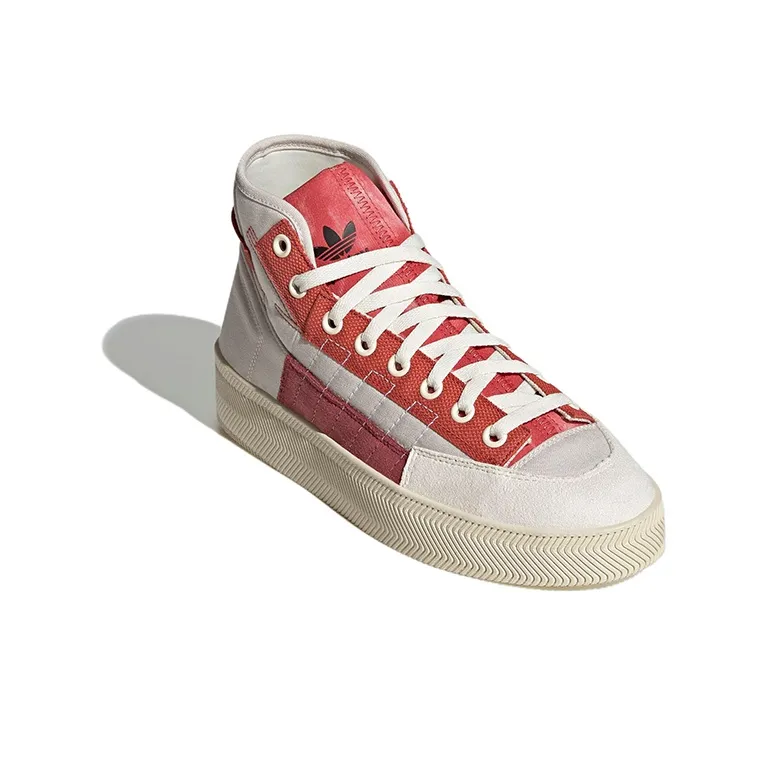 Adidas Nizza Hi Parley Chalk White Red-2