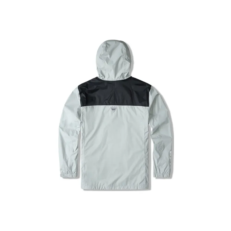 Columbia Windbreaker Jacket Men's Light Gray-1