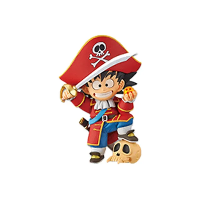 BANPRESTO Dragon Ball Characters Glasses Factory Dragon Ball Anime Wcf Treasure 3 Bonus Gifts 7cm-1