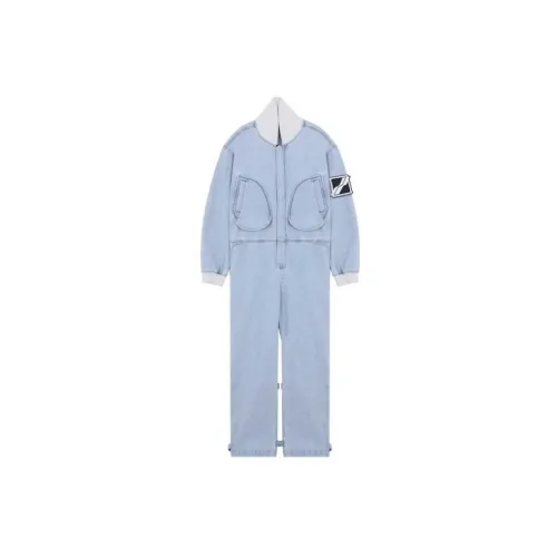 WE11DONE Jumpsuits Unisex Blue