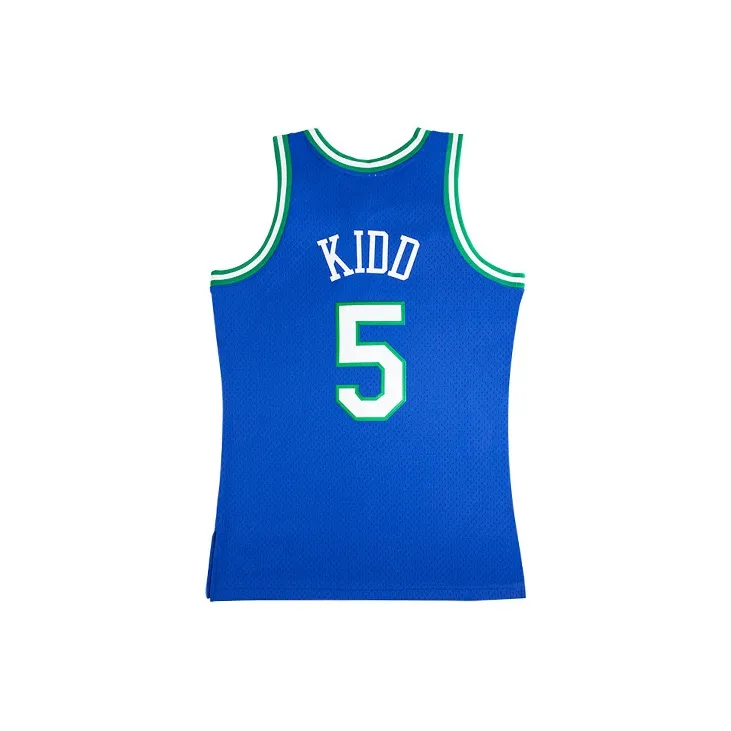 Mitchell Ness Basketball Jerseys Men Blue-1