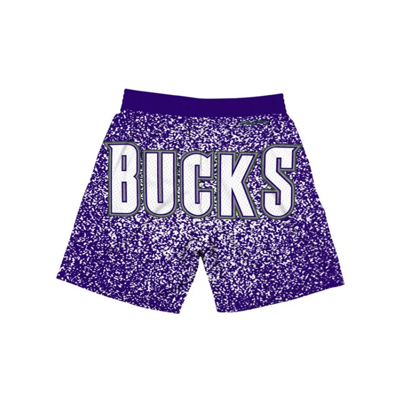 Mitchell & Ness Basketball Shorts Men's Purple-1