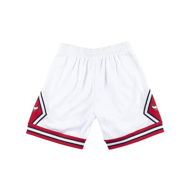 Mitchell & Ness Basketball Shorts Unisex White-1