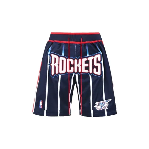 Mitchell Ness Basketball Shorts Men Red/Navy Blue