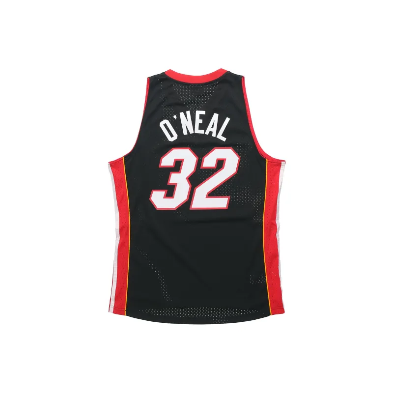 Mitchell & Ness Miami Heat Road 2005 06 Shaquille O'Neal Swingman Jersey-1