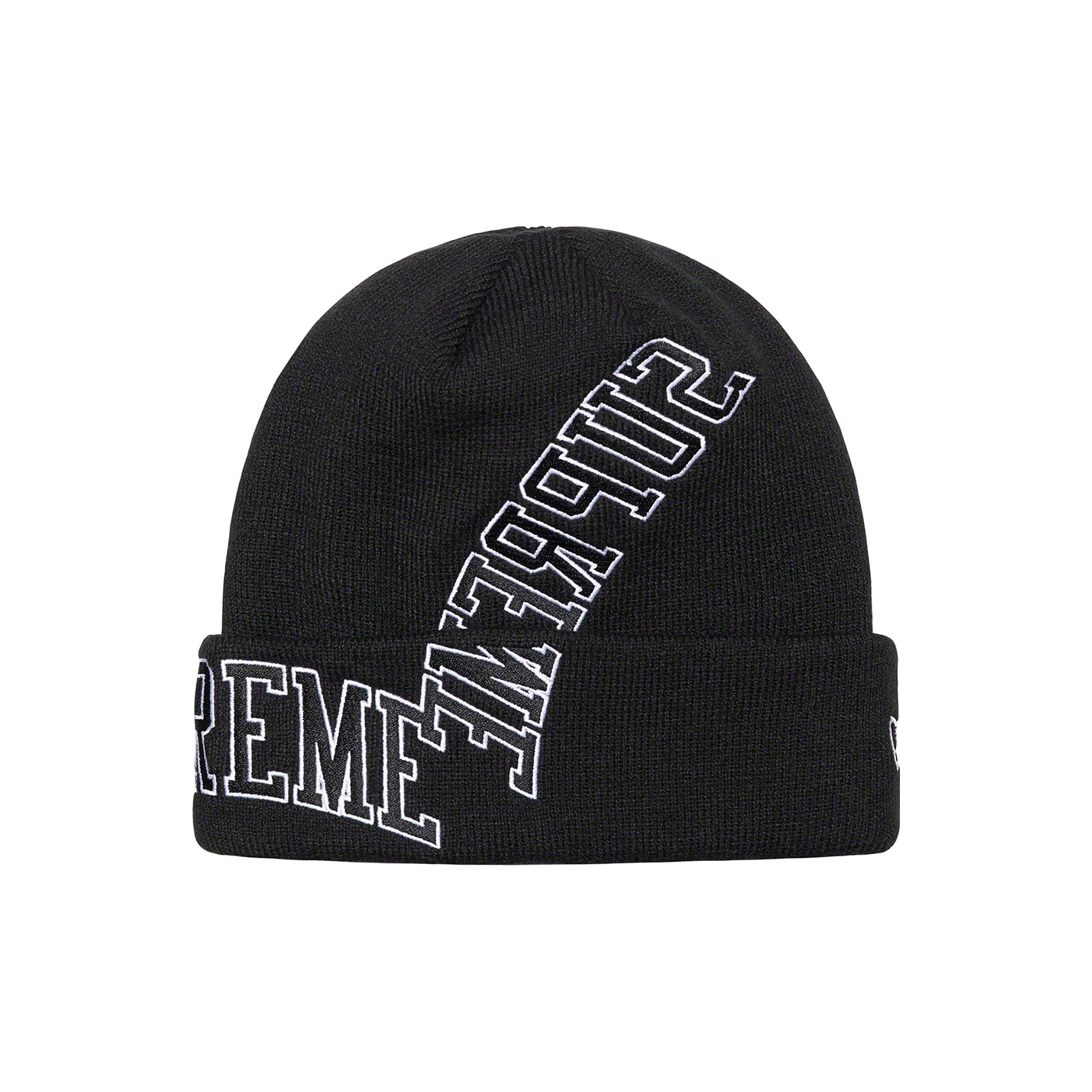 Supreme New Era Multi Arc Beanie Black OS - POIZON