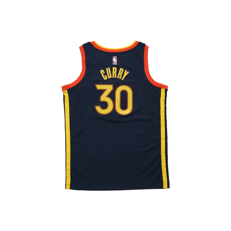 Nike Nba Golden State Warriors Oakland 2021/22 Stephen Curry City Edition Swingman Jersey-1