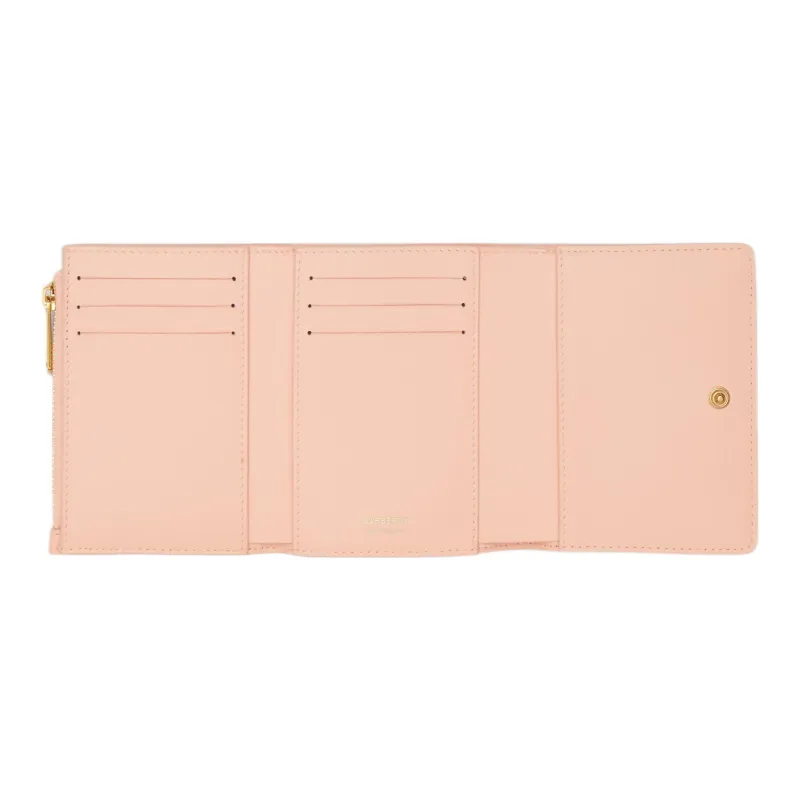 Burberry Lola Bag Lambskin Card Holder, Wallet Trumpets Women's Peach Pink-3