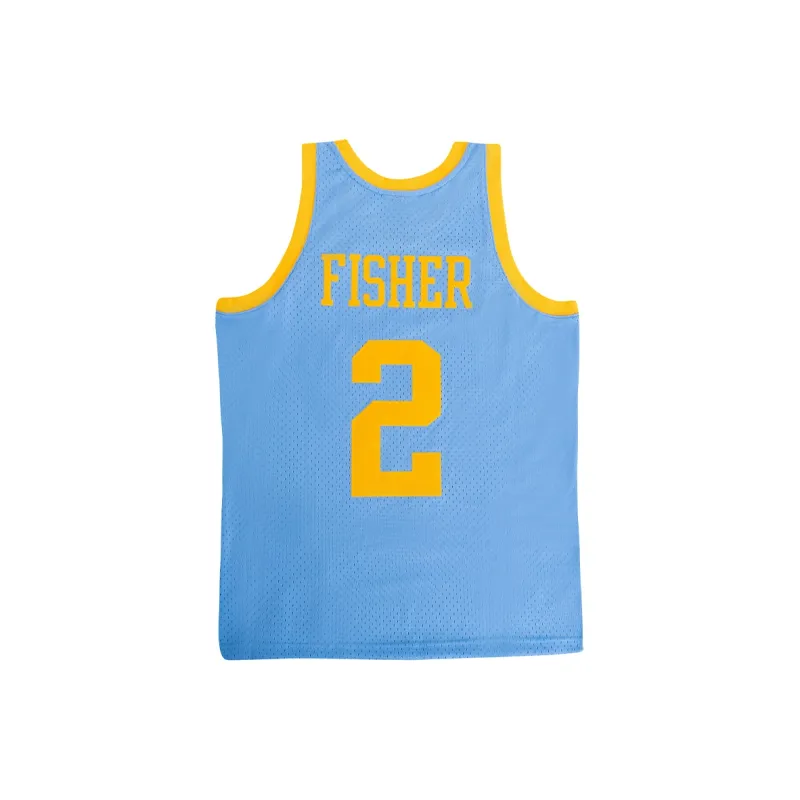 Mitchell Ness Basketball Jerseys Unisex Sky Blue-1