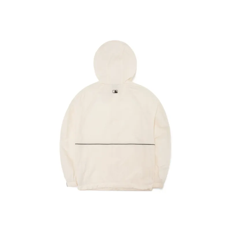 MLB Windproof Windbreaker Jacket Unisex Cream-1