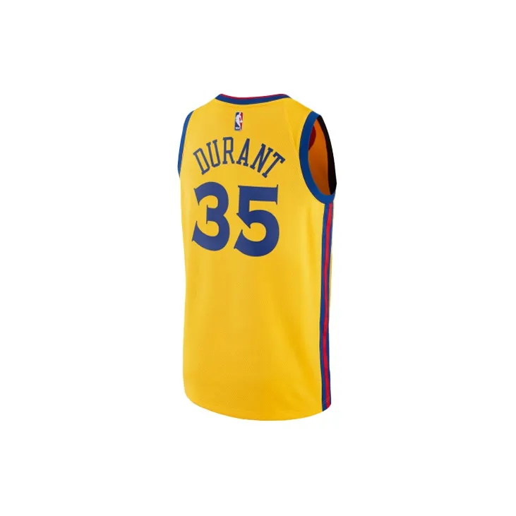 Nike Nike X NBA Basketball Jerseys Men's Yellow-1