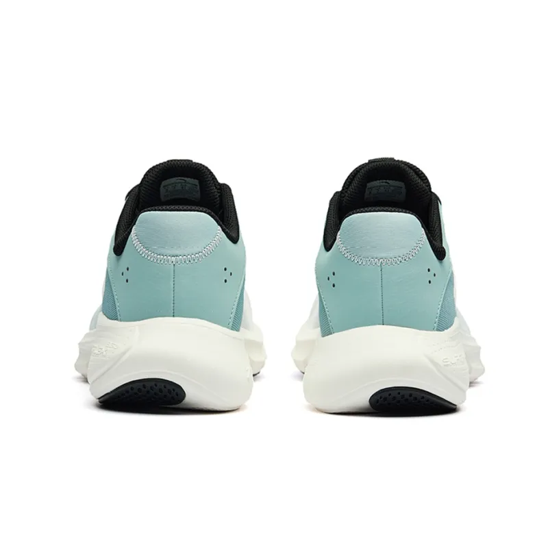 Anta Running Collection Lightweight Low-Top Running Shoes Men's White Blue Black-4