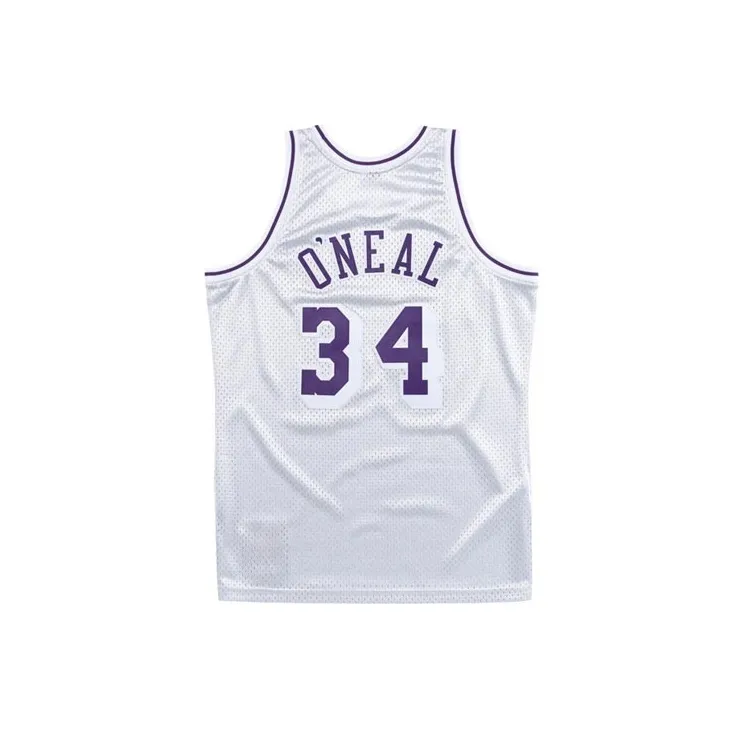 Mitchell Ness Basketball Jerseys Unisex White-1